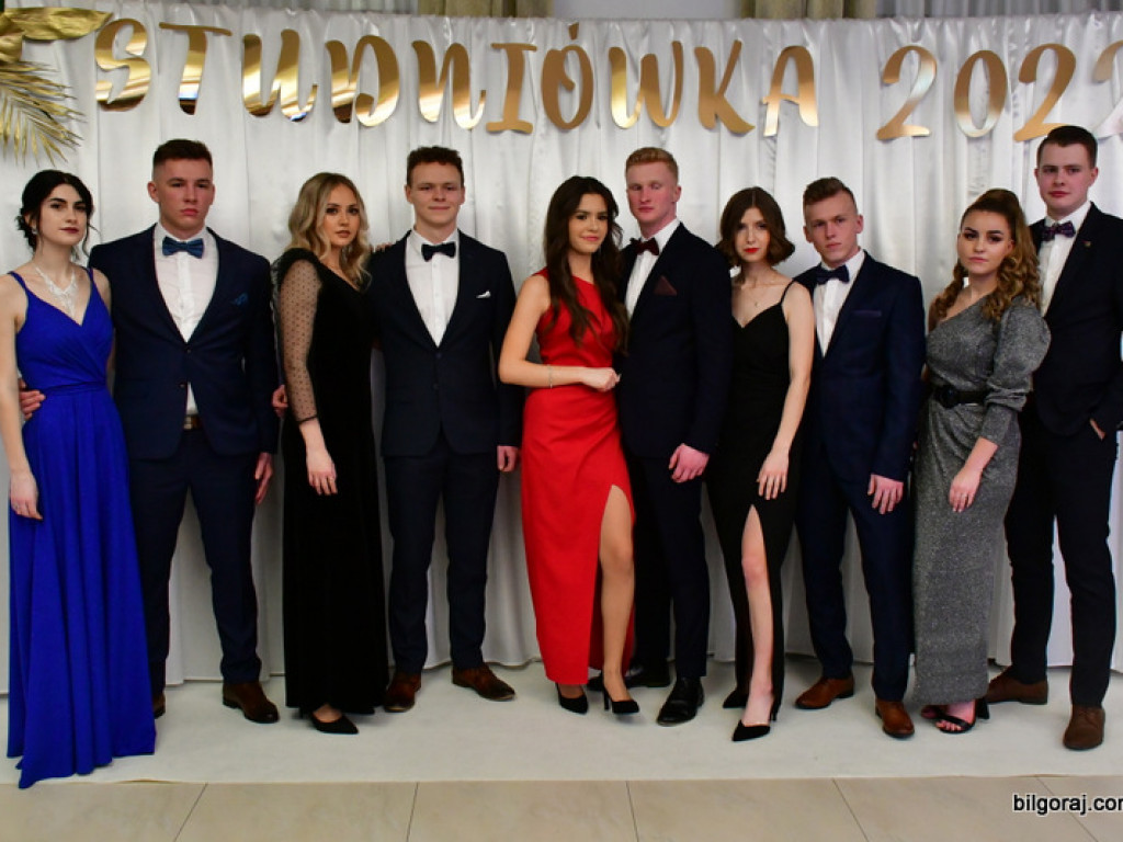 Studniówka uczniów biłgorajskiego Elektryka (FOTO, VIDEO)