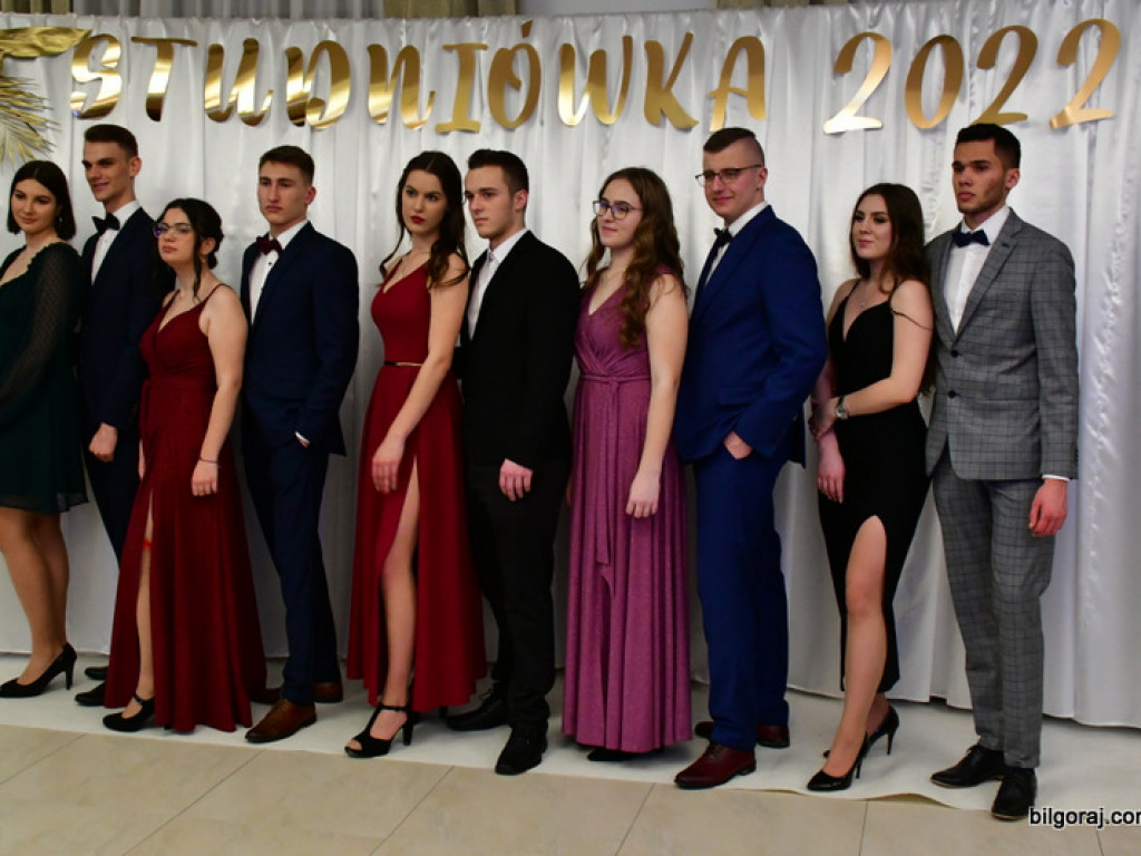 Studniówka uczniów biłgorajskiego Elektryka (FOTO, VIDEO)