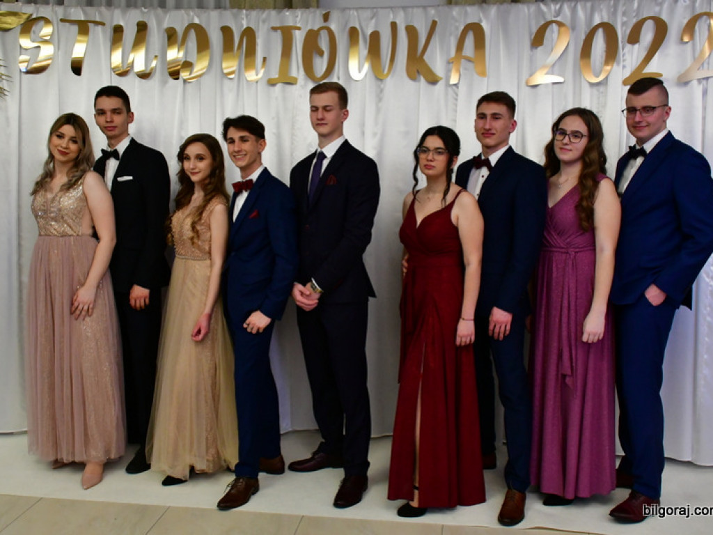 Studniówka uczniów biłgorajskiego Elektryka (FOTO, VIDEO)