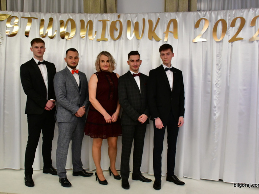 Studniówka uczniów biłgorajskiego Elektryka (FOTO, VIDEO)