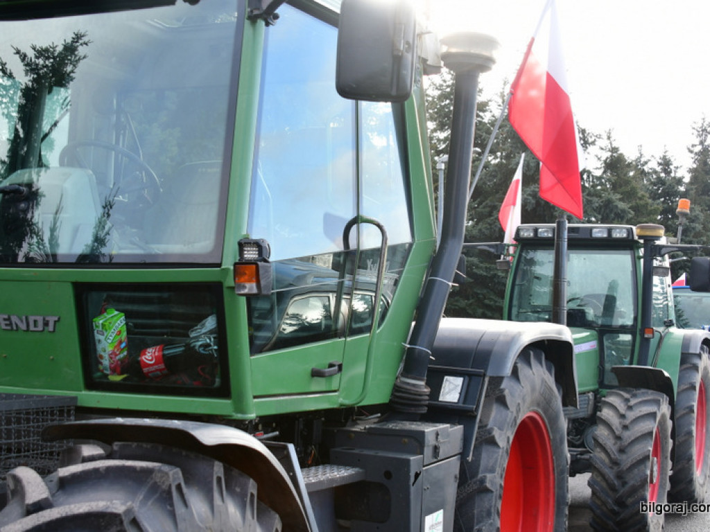 Protest rolników (FOTO)