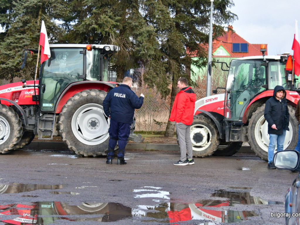 Protest rolników (FOTO)