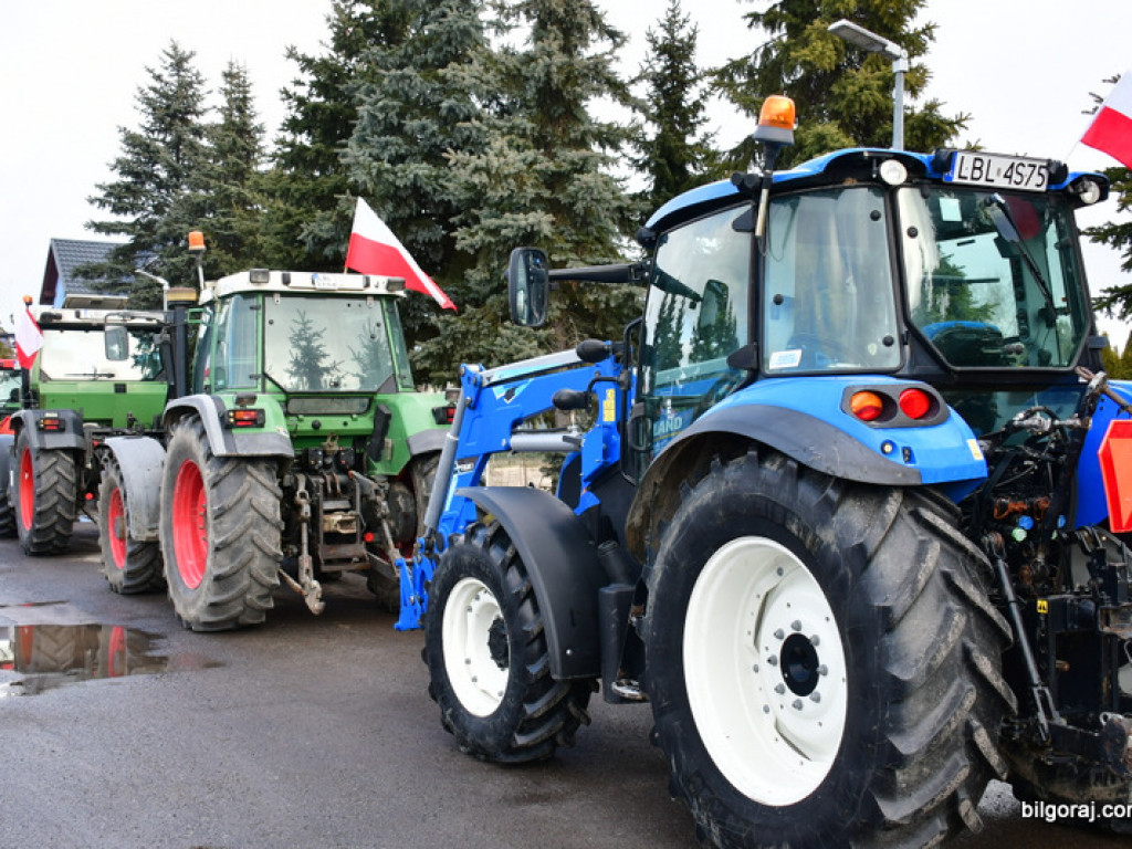 Protest rolników (FOTO)