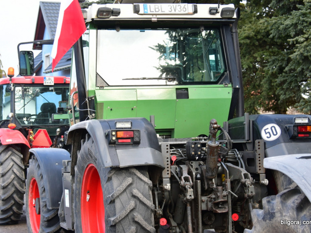 Protest rolników (FOTO)