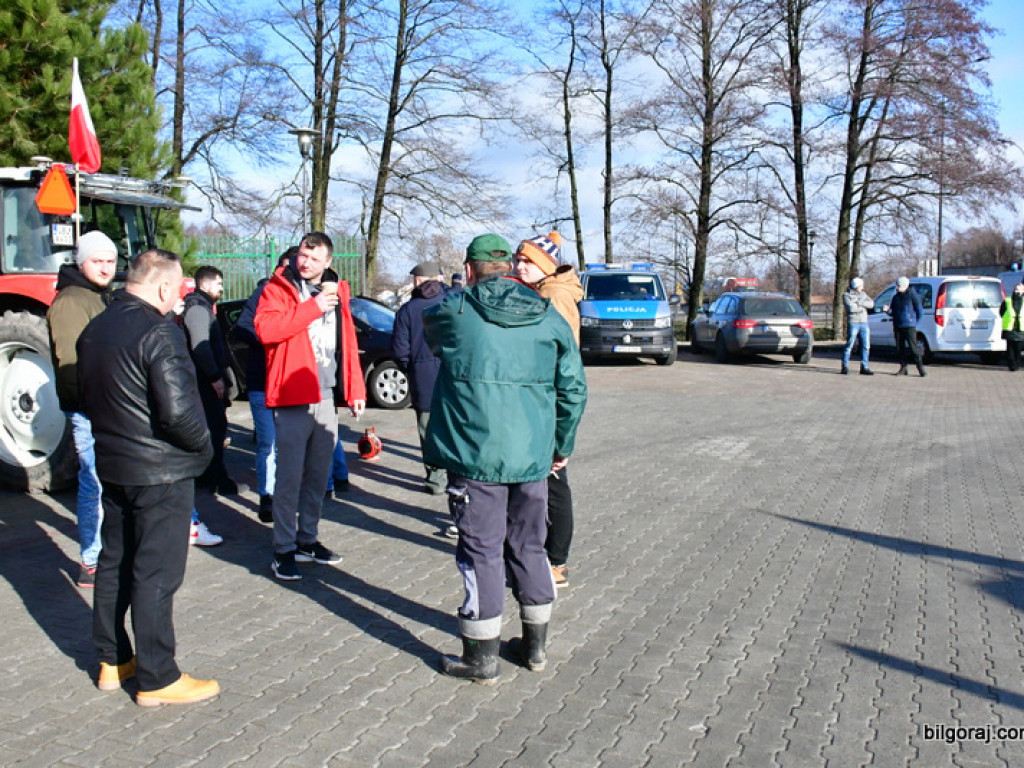 Protest rolników (FOTO)