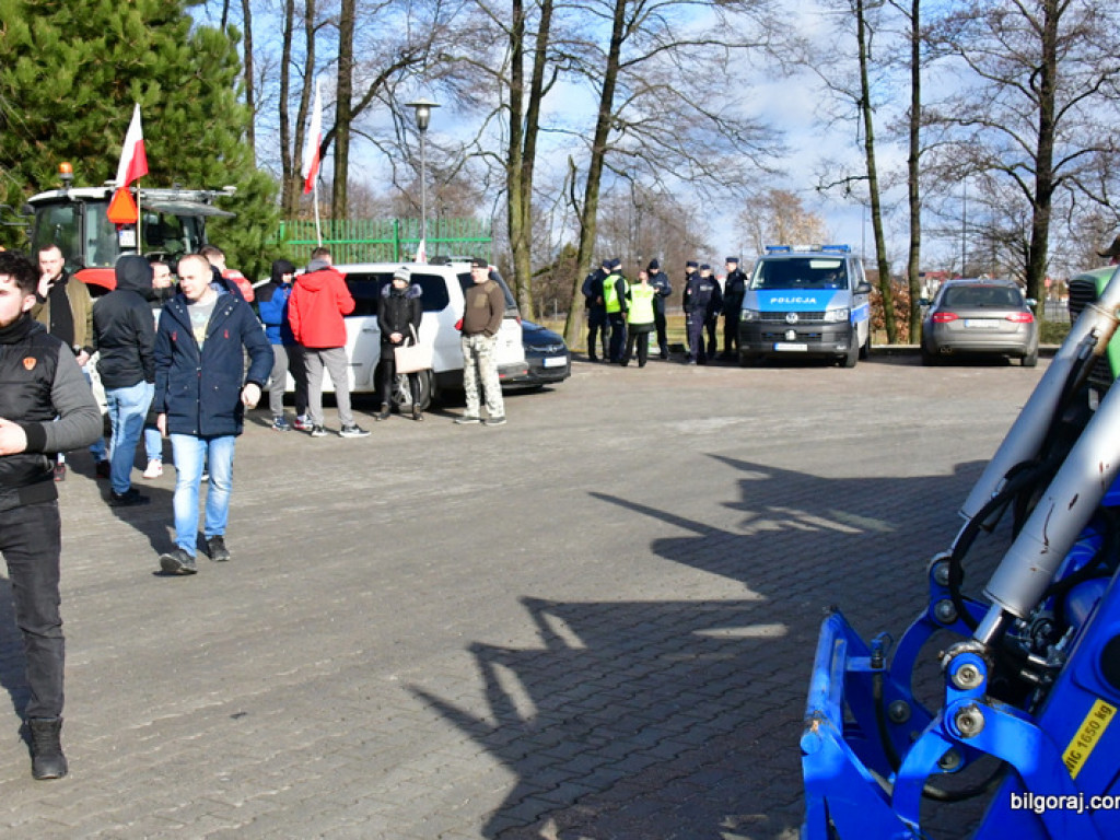 Protest rolników (FOTO)