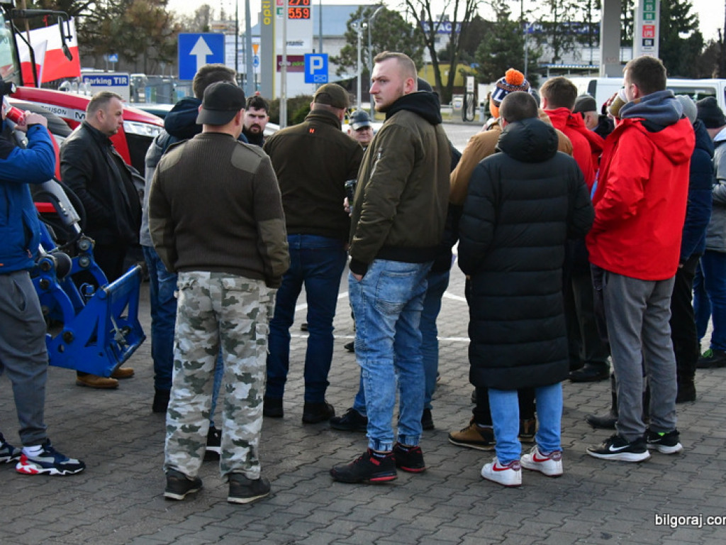 Protest rolników (FOTO)