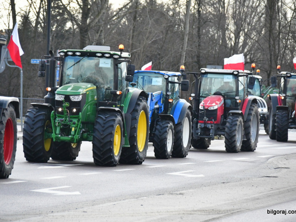 Protest rolników (FOTO)