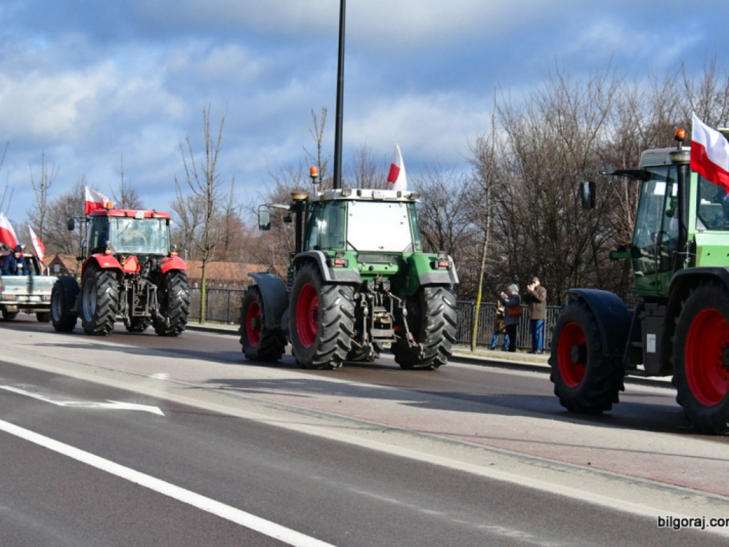 Protest rolników (FOTO)