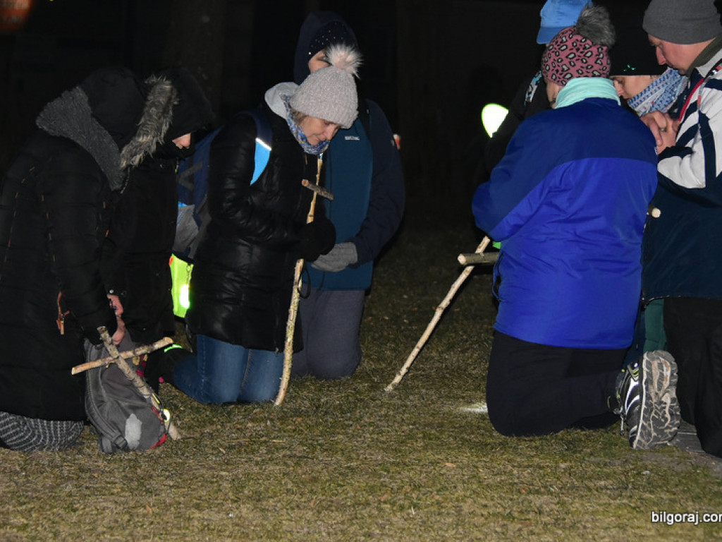 Ekstremalna Droga Krzyżowa wyruszyła z Biłgoraja (FOTO)
