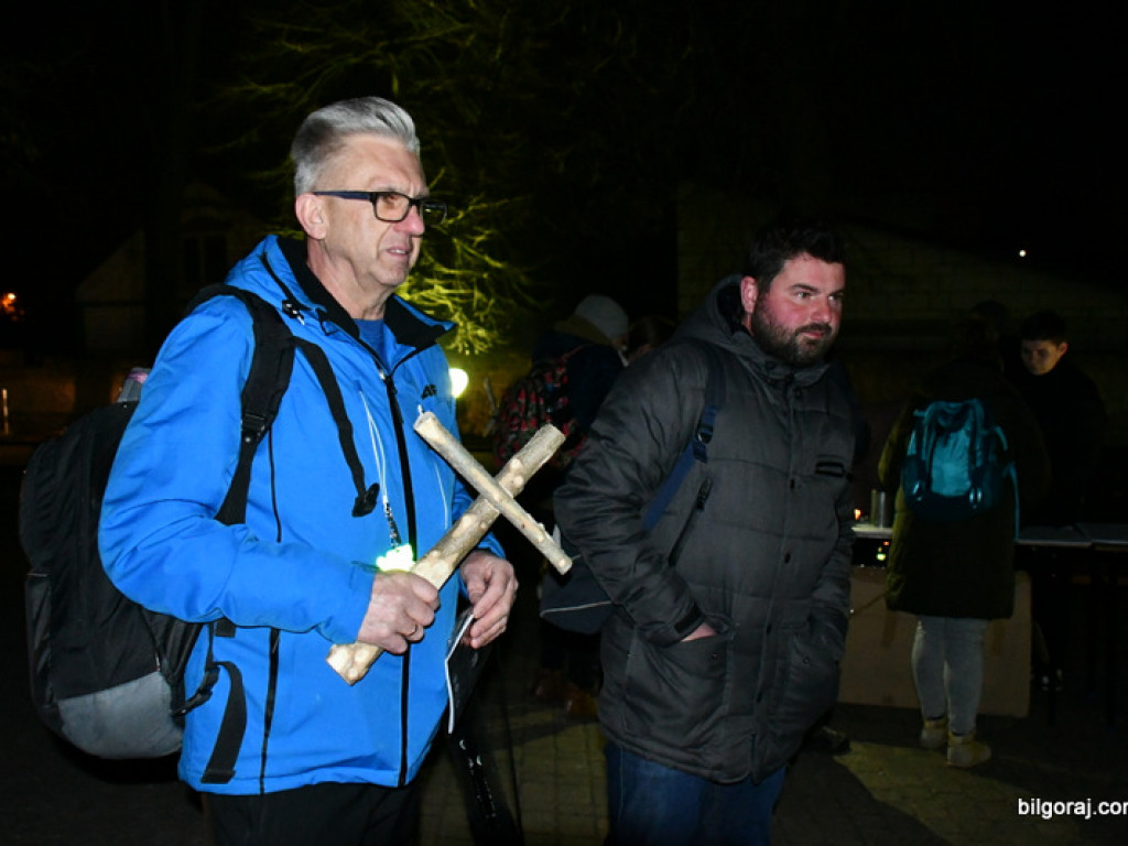 Ekstremalna Droga Krzyżowa wyruszyła z Biłgoraja (FOTO)