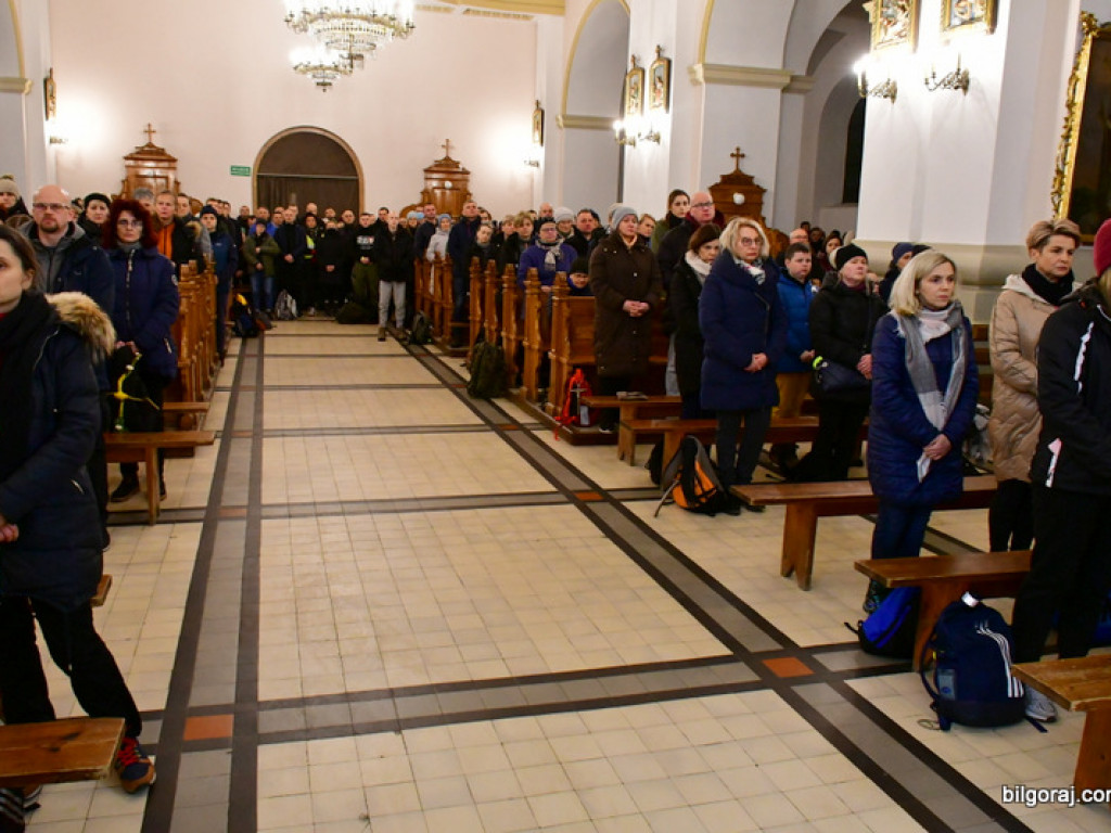 Ekstremalna Droga Krzyżowa wyruszyła z Biłgoraja (FOTO)