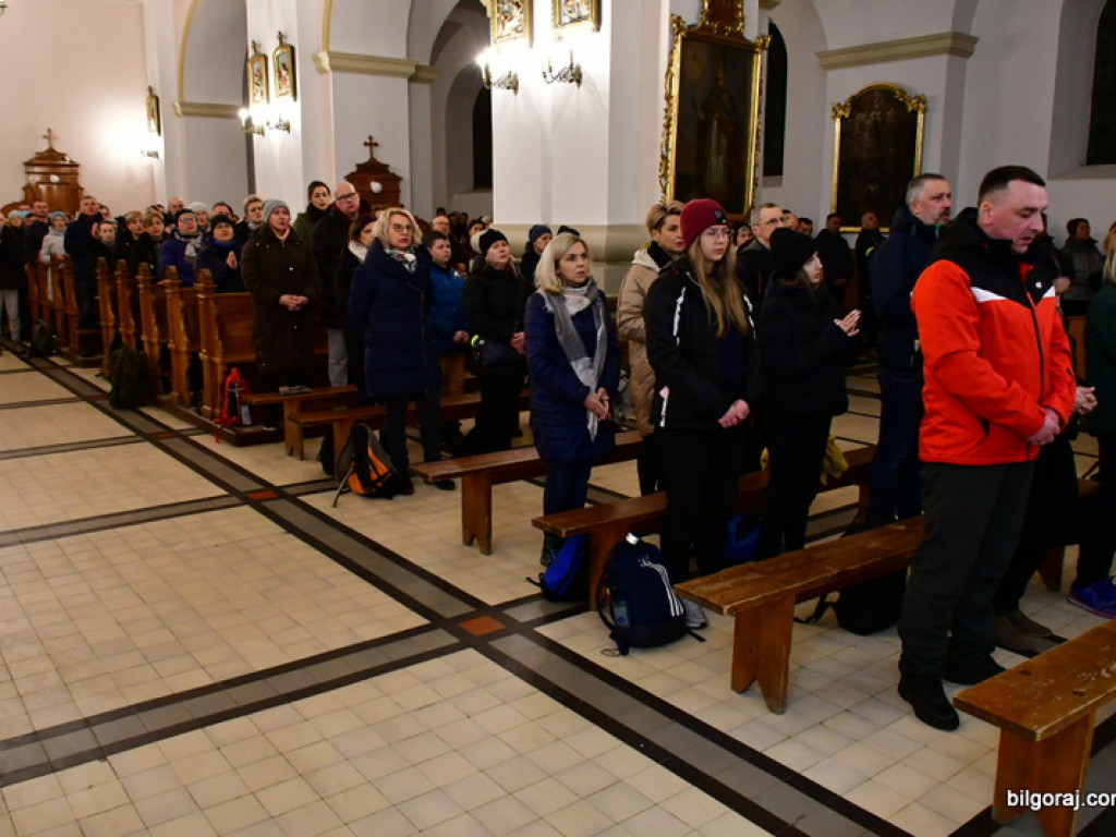 Ekstremalna Droga Krzyżowa wyruszyła z Biłgoraja (FOTO)