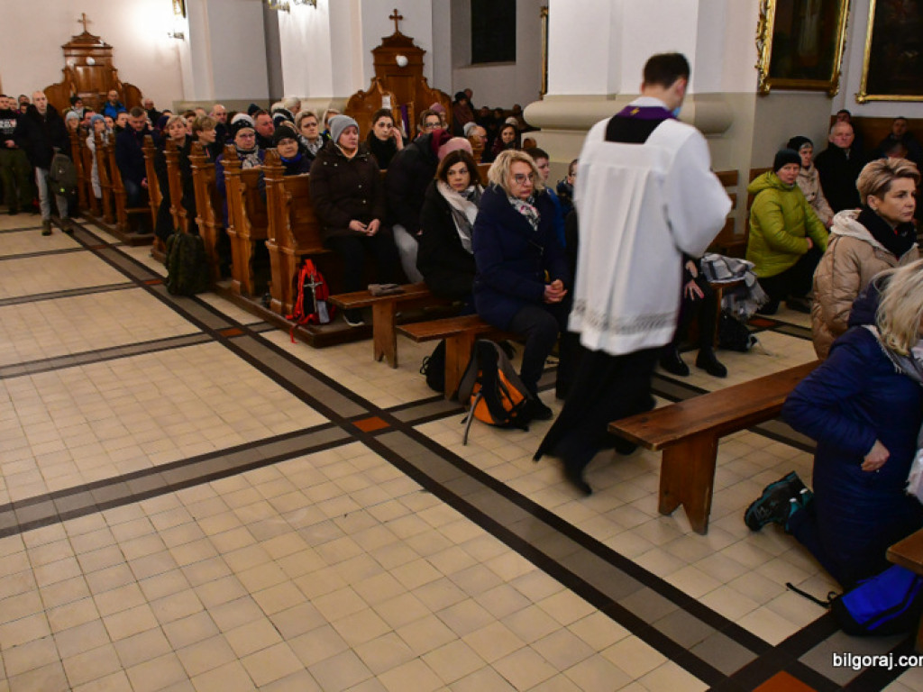 Ekstremalna Droga Krzyżowa wyruszyła z Biłgoraja (FOTO)