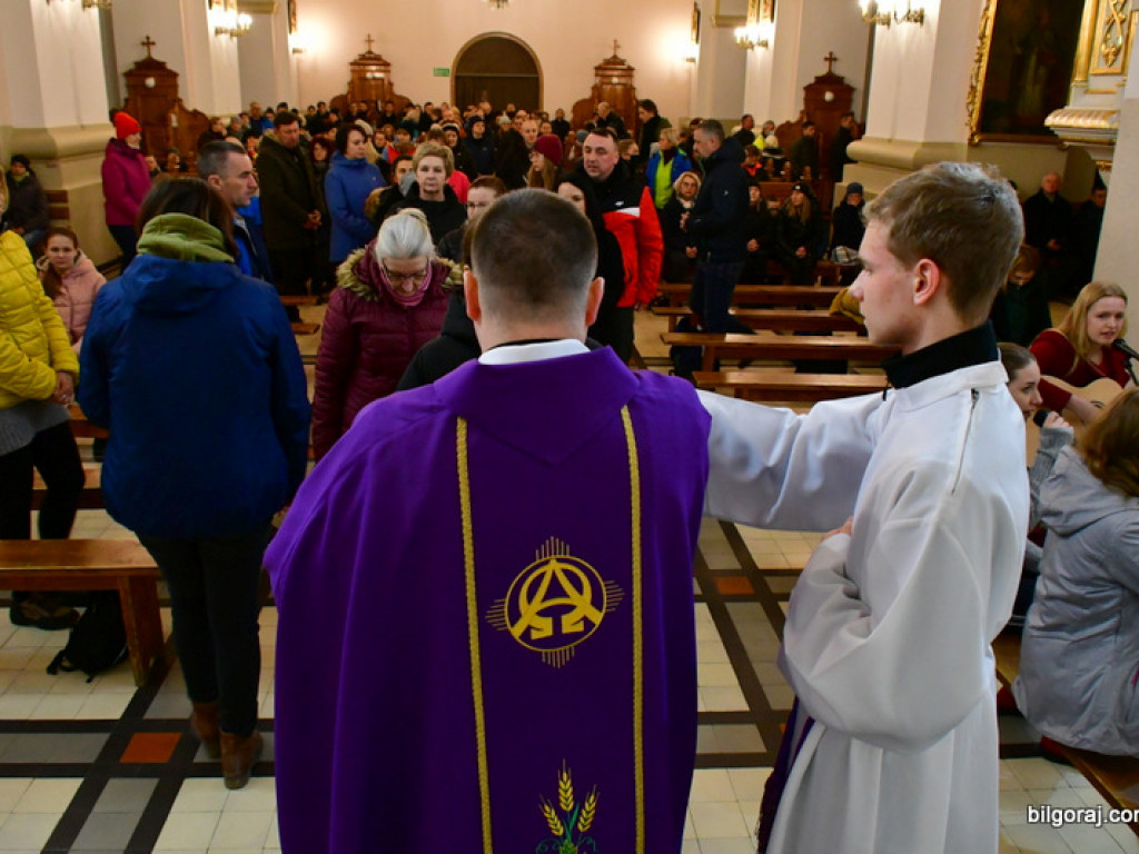 Ekstremalna Droga Krzyżowa wyruszyła z Biłgoraja (FOTO)