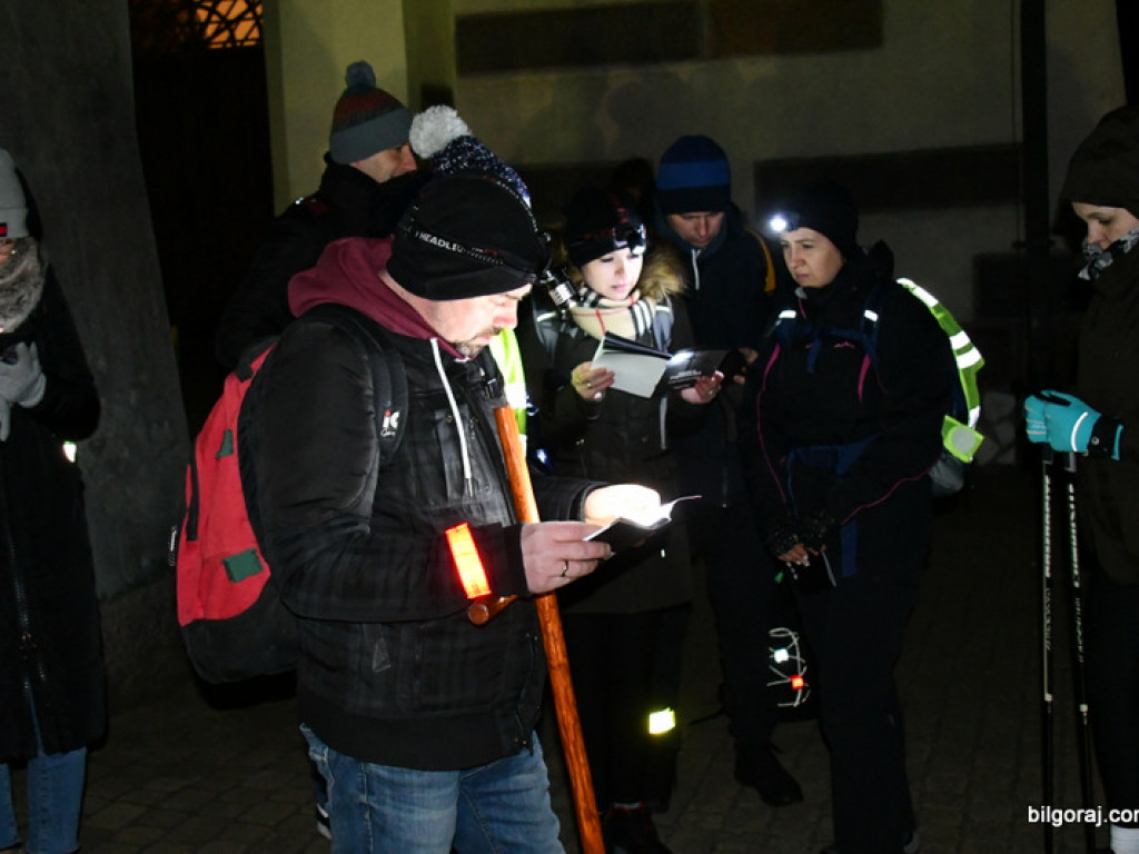 Ekstremalna Droga Krzyżowa wyruszyła z Biłgoraja (FOTO)