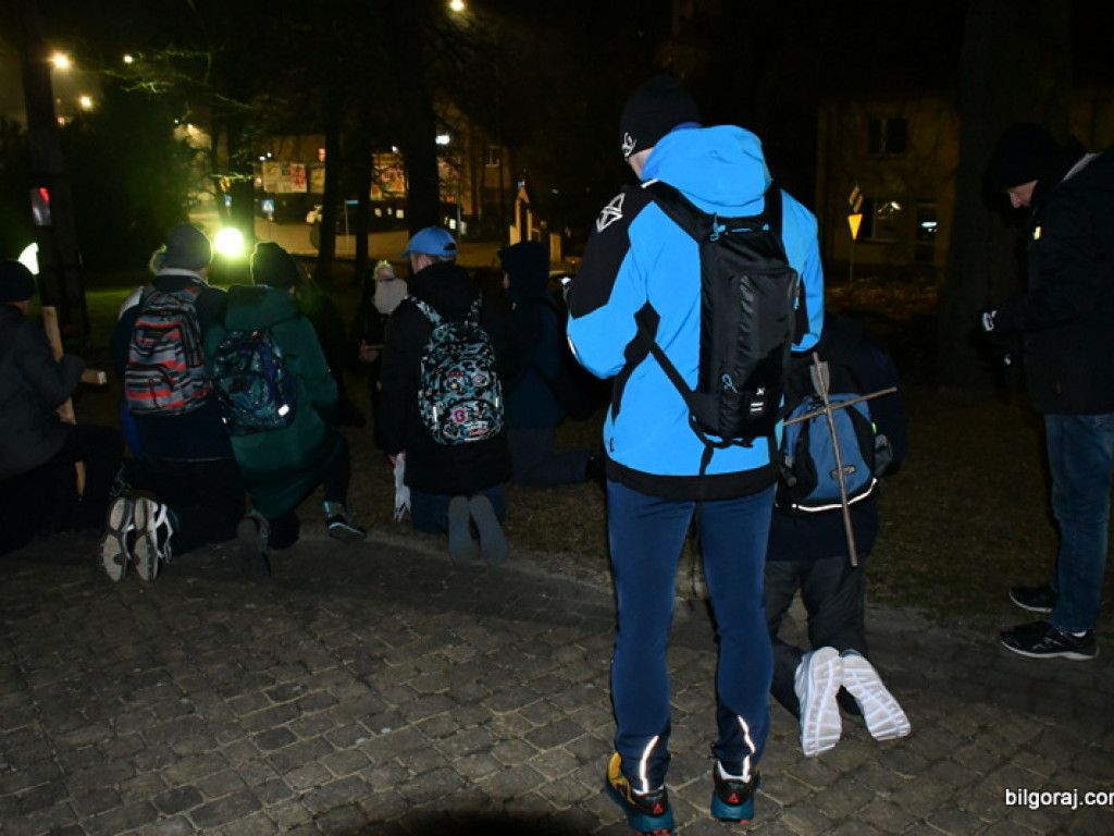 Ekstremalna Droga Krzyżowa wyruszyła z Biłgoraja (FOTO)