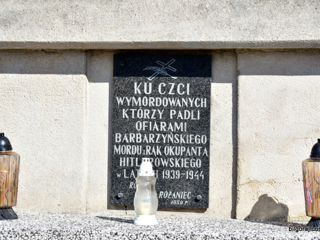 79. rocznica pacyfikacji Różańca. Mieszkańcy uczcili pamięć ofiar (FOTO)