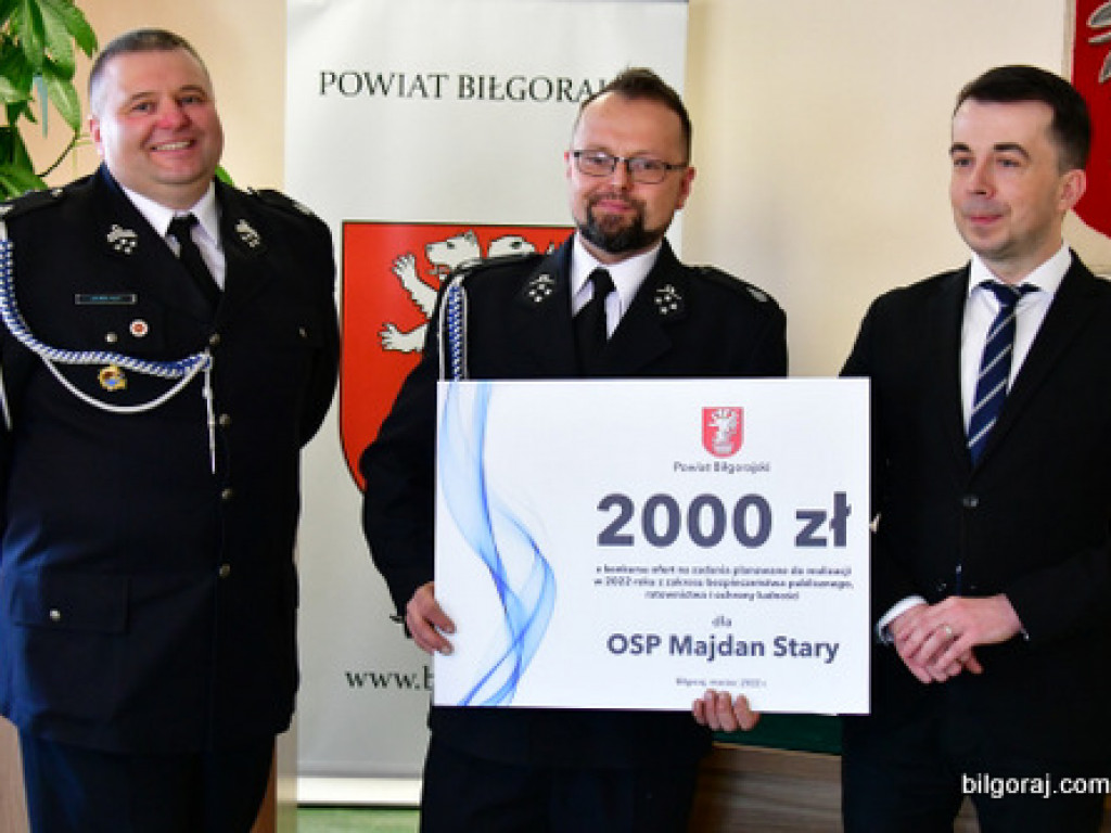 Promesy na 130 tys. zł na naszych jednostek OSP (FOTO, VIDEO)