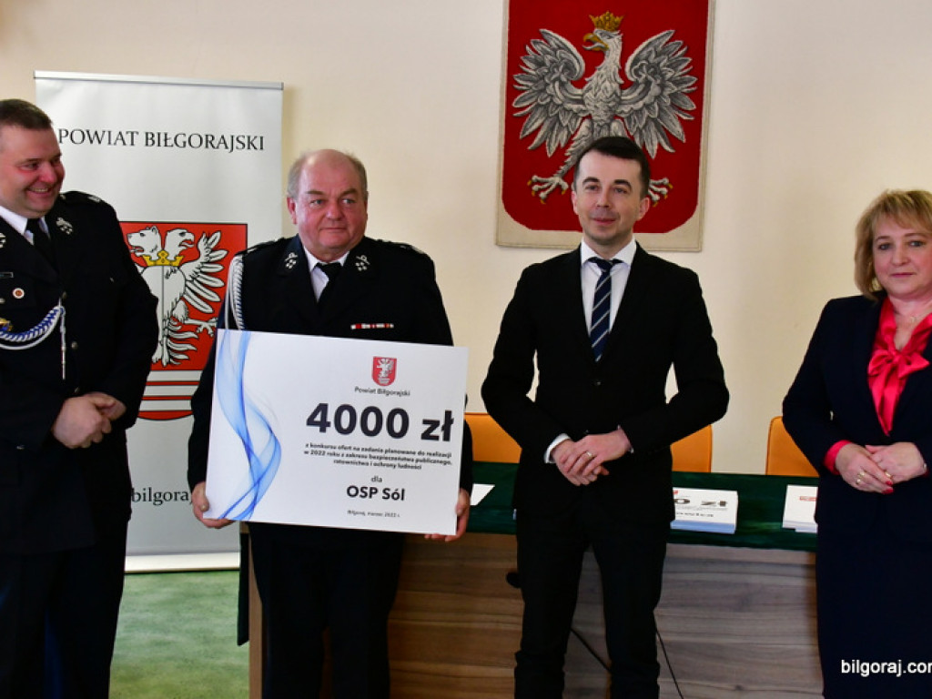 Promesy na 130 tys. zł na naszych jednostek OSP (FOTO, VIDEO)