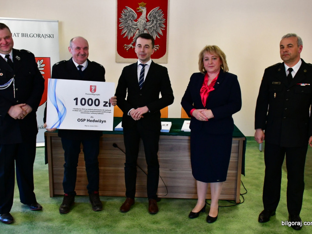 Promesy na 130 tys. zł na naszych jednostek OSP (FOTO, VIDEO)