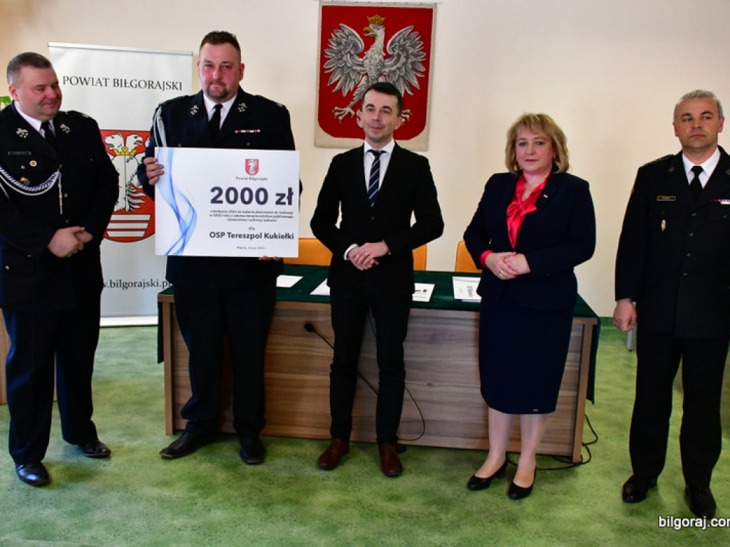 Promesy na 130 tys. zł na naszych jednostek OSP (FOTO, VIDEO)