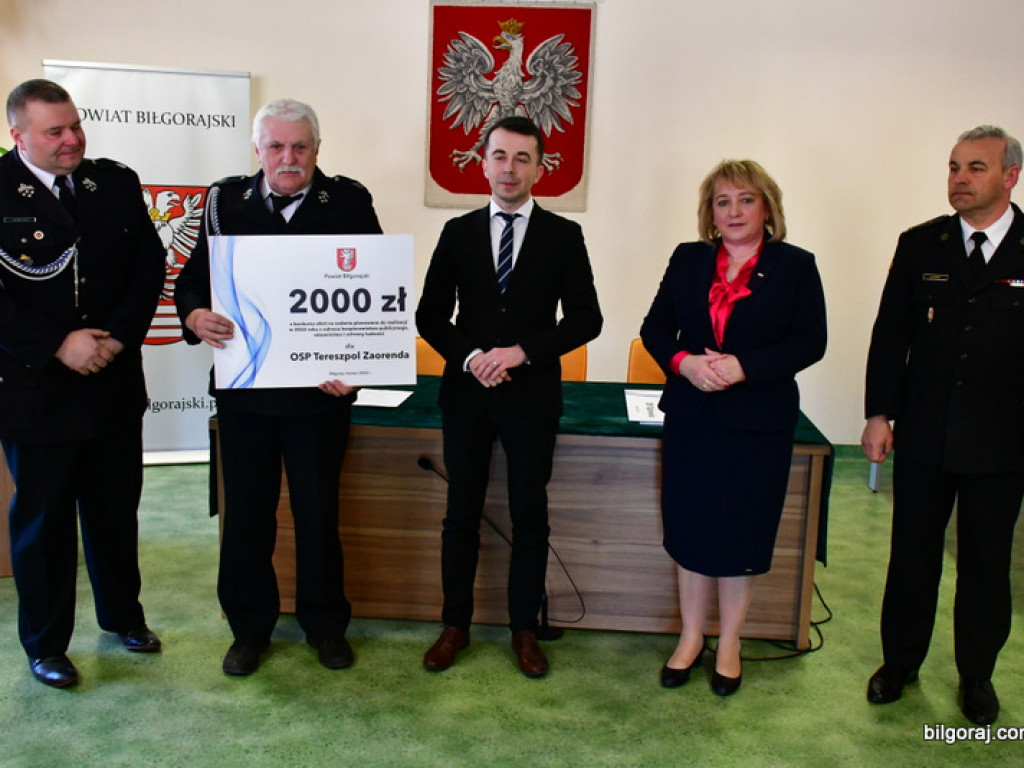 Promesy na 130 tys. zł na naszych jednostek OSP (FOTO, VIDEO)