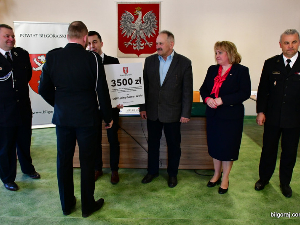 Promesy na 130 tys. zł na naszych jednostek OSP (FOTO, VIDEO)