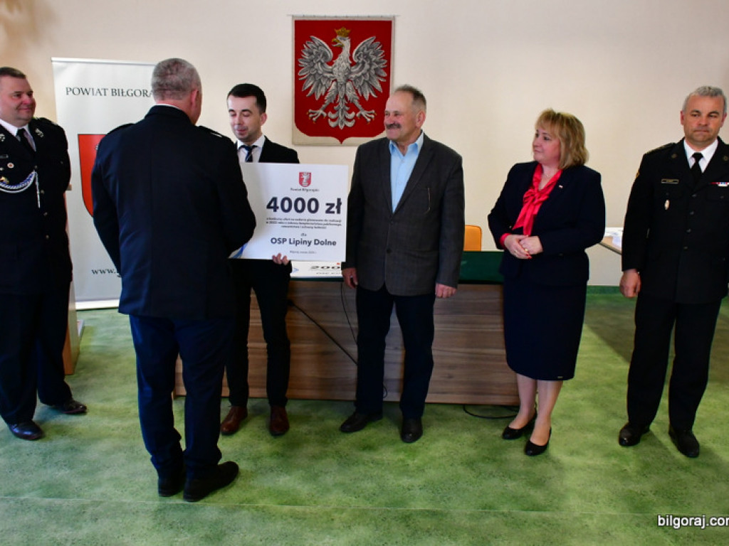 Promesy na 130 tys. zł na naszych jednostek OSP (FOTO, VIDEO)