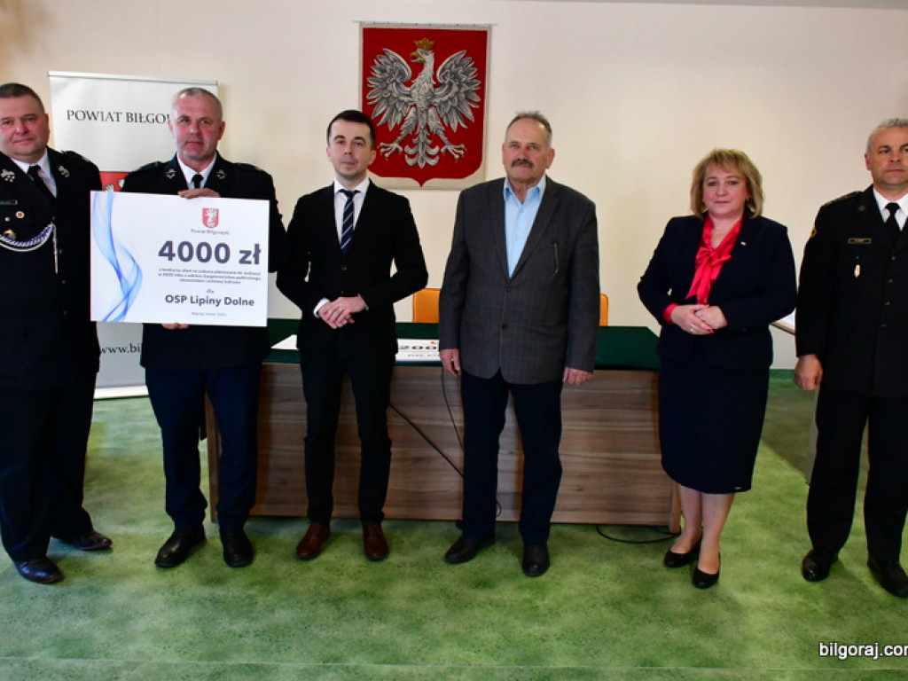 Promesy na 130 tys. zł na naszych jednostek OSP (FOTO, VIDEO)