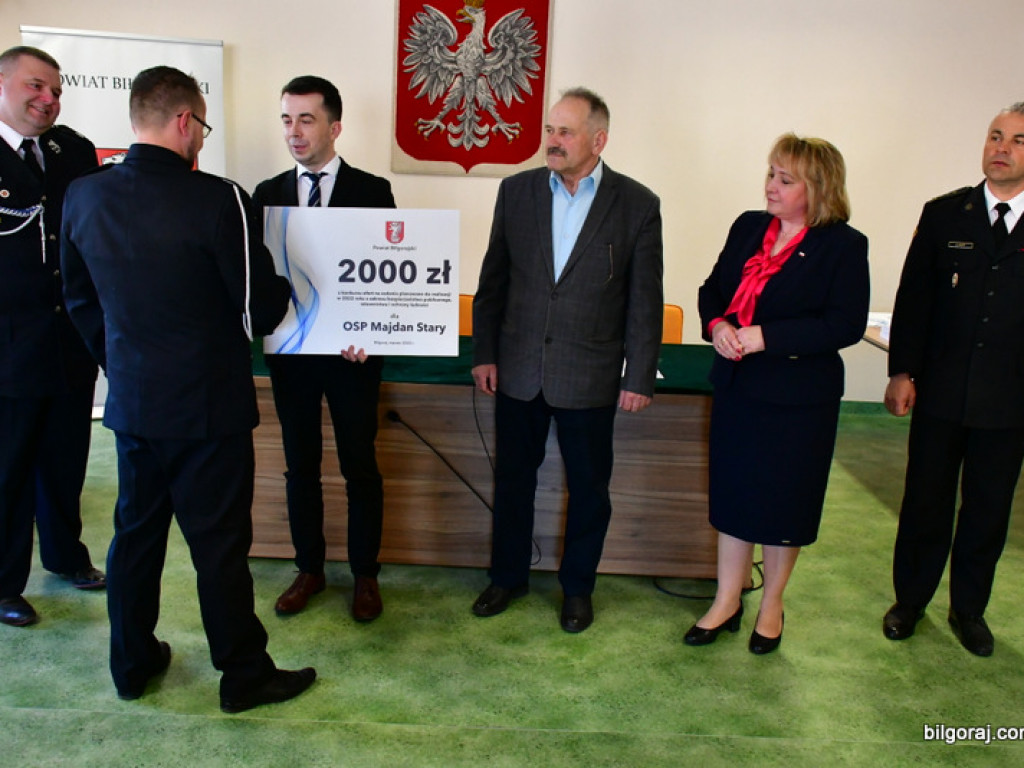 Promesy na 130 tys. zł na naszych jednostek OSP (FOTO, VIDEO)