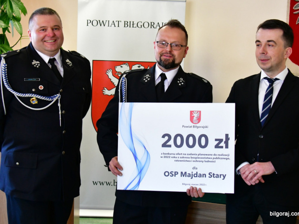 Promesy na 130 tys. zł na naszych jednostek OSP (FOTO, VIDEO)