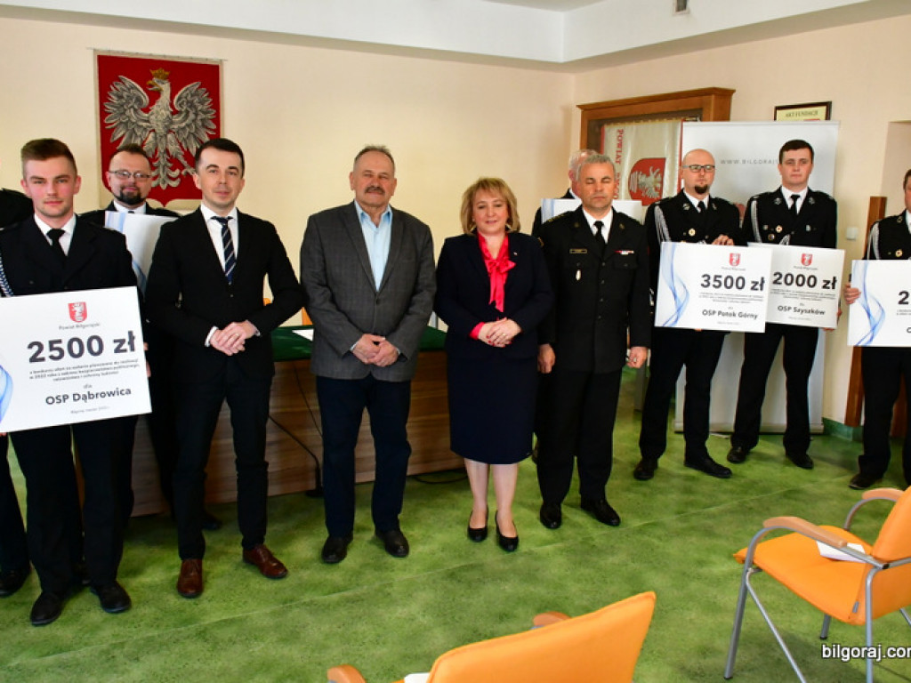 Promesy na 130 tys. zł na naszych jednostek OSP (FOTO, VIDEO)