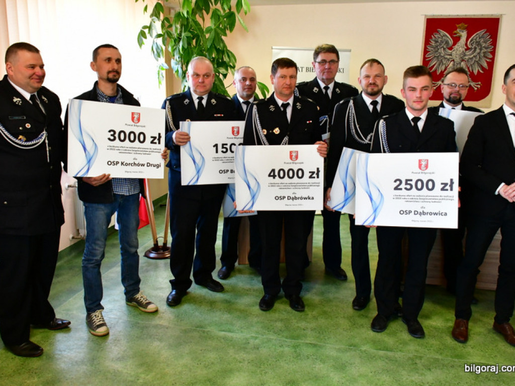 Promesy na 130 tys. zł na naszych jednostek OSP (FOTO, VIDEO)