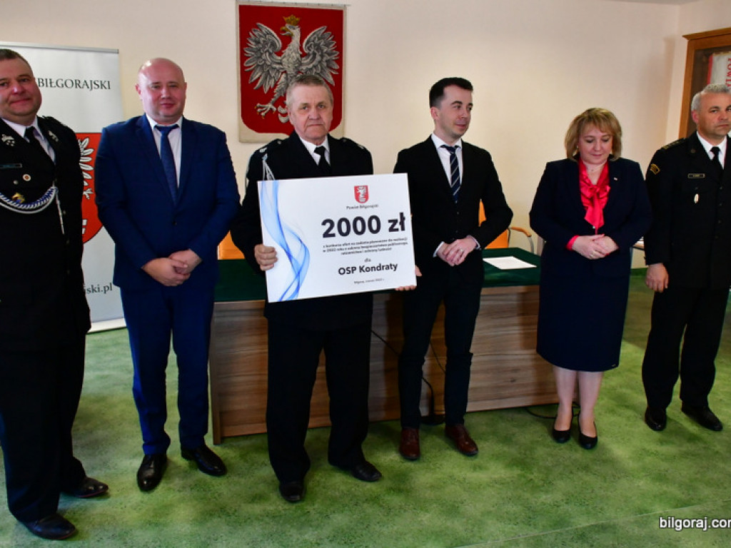 Promesy na 130 tys. zł na naszych jednostek OSP (FOTO, VIDEO)