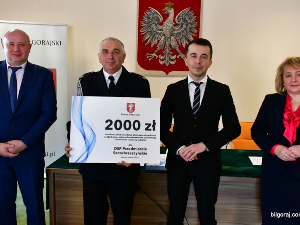 Promesy na 130 tys. zł na naszych jednostek OSP (FOTO, VIDEO)