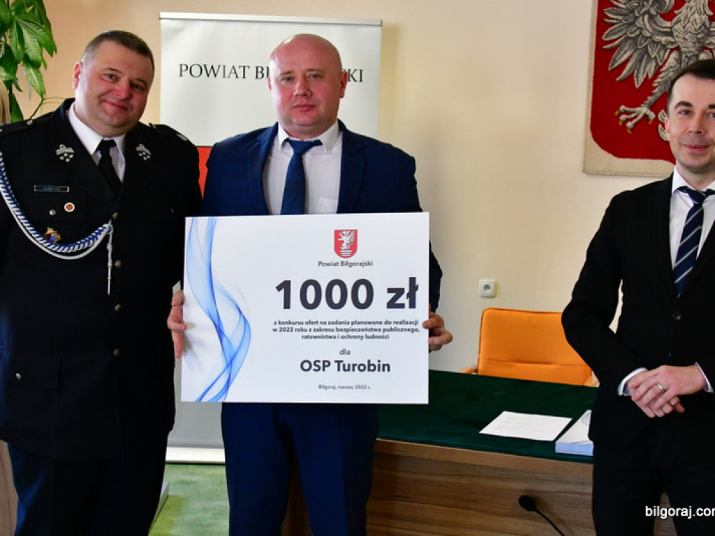 Promesy na 130 tys. zł na naszych jednostek OSP (FOTO, VIDEO)