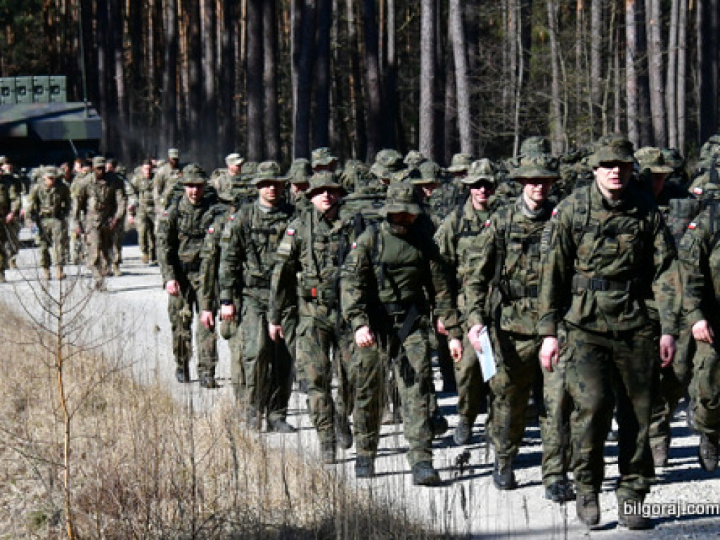 Kilkuset żołnierzy wojsk polskich i amerykańskich przemierza szlak Puszczy Solskiej (FOTO, VIDEO)