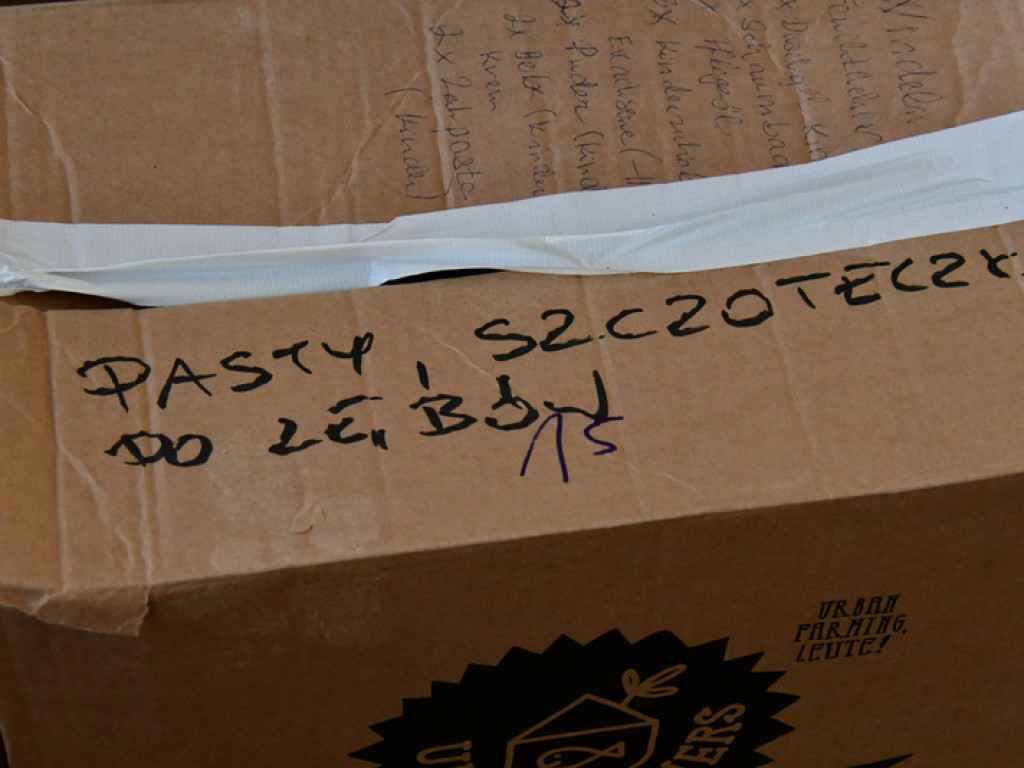 Dary od Polonii z Niemiec przez powiat biłgorajski trafią na Ukrainę (FOTO)