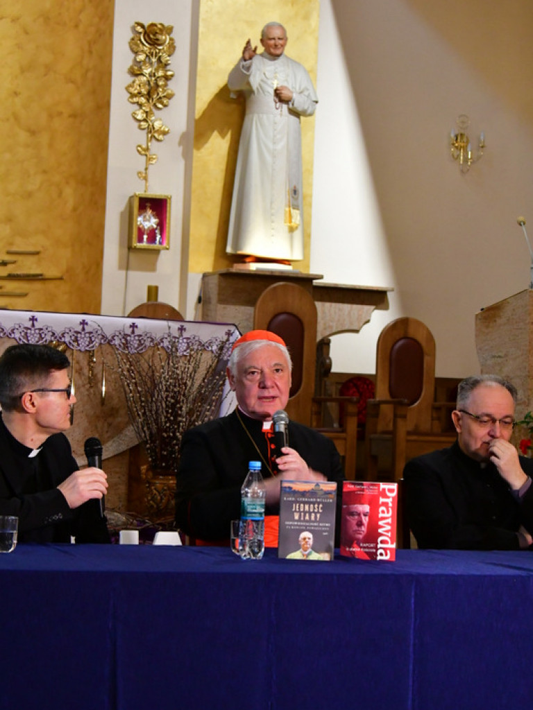 Jedność wiary. Spotkanie z kardynałem Gerhardem Müllerem (FOTO)