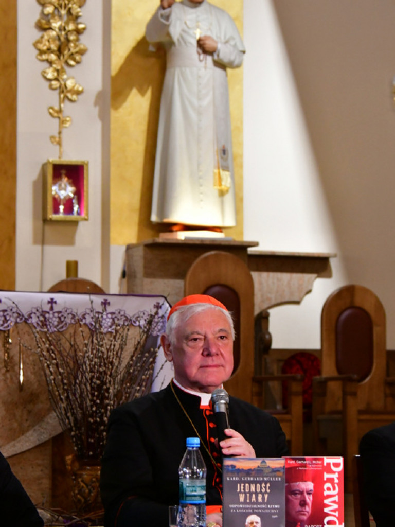 Jedność wiary. Spotkanie z kardynałem Gerhardem Müllerem (FOTO)
