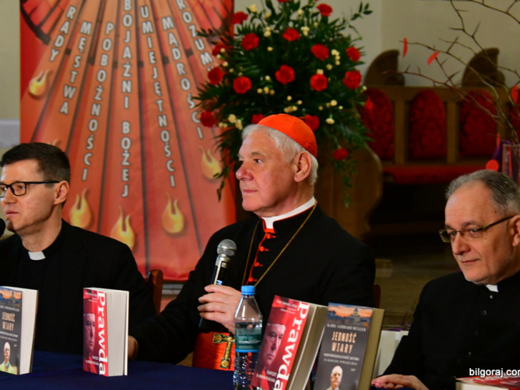 Jedność wiary. Spotkanie z kardynałem Gerhardem Müllerem (FOTO)