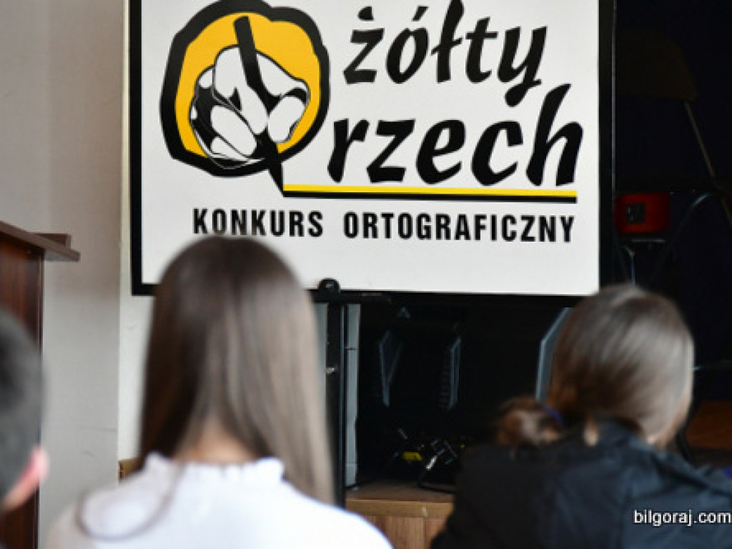 Zmagania z ortografią, czyli Żółty orzech w RCEZ-cie (WYNIKI)