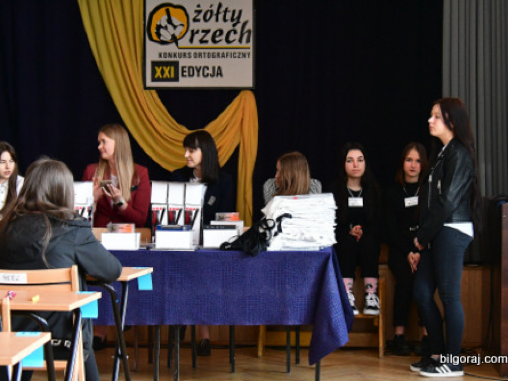 Zmagania z ortografią, czyli Żółty orzech w RCEZ-cie (WYNIKI)