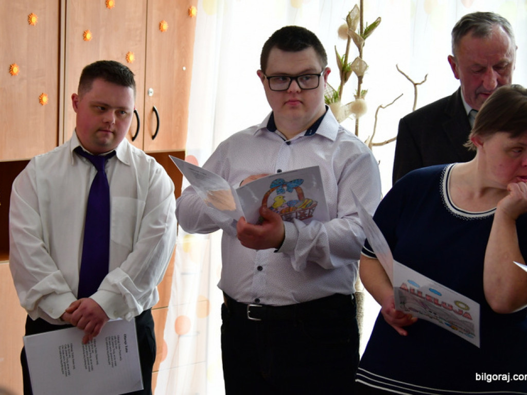 Spotkanie wielkanocne w WTZ Biszcza (FOTO)