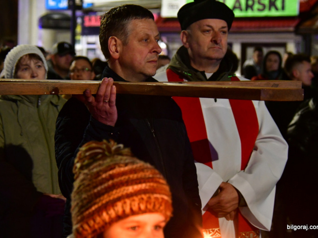Via crucis po biłgorajsku (FOTO)