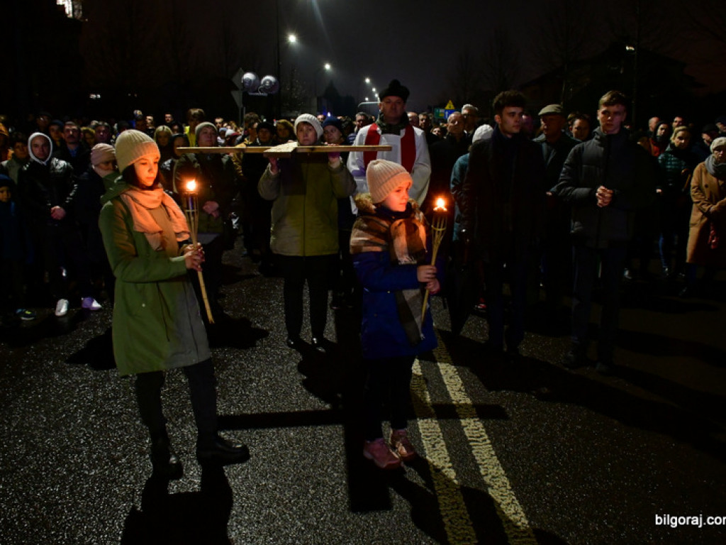 Via crucis po biłgorajsku (FOTO)