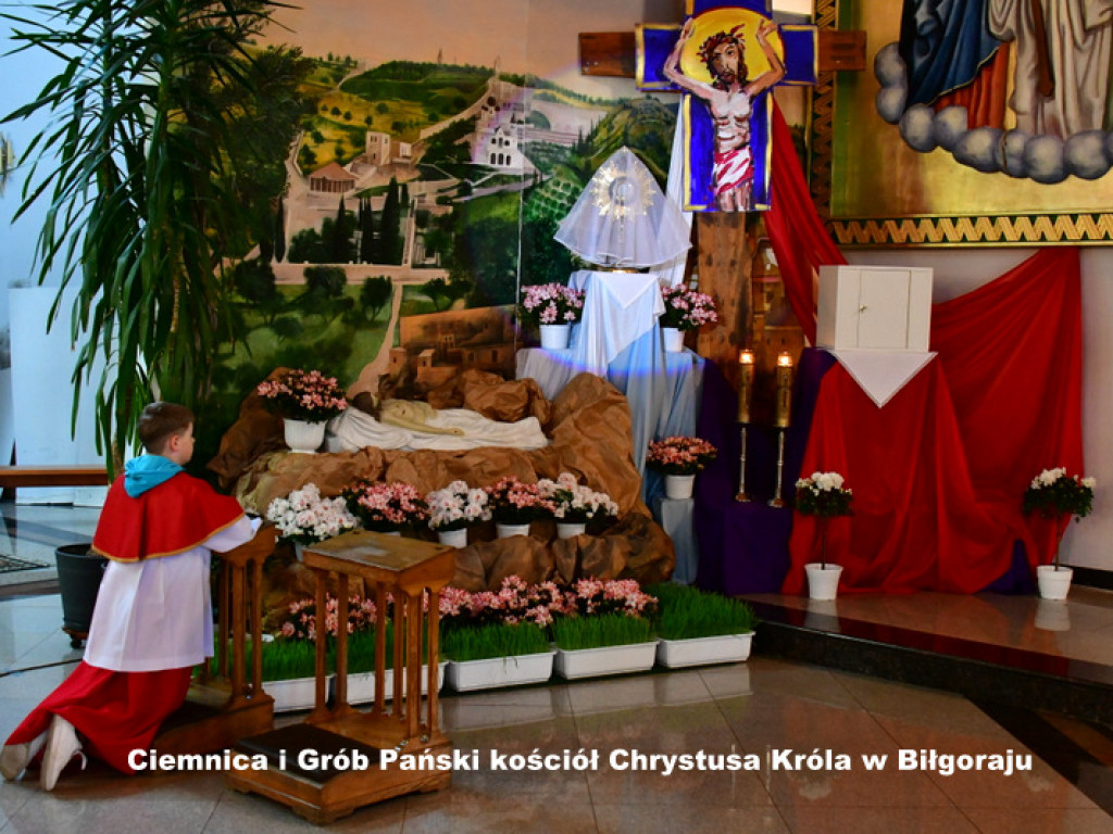Ciemnice i Groby Pańskie w kościołach powiatu biłgorajskiego (FOTO)