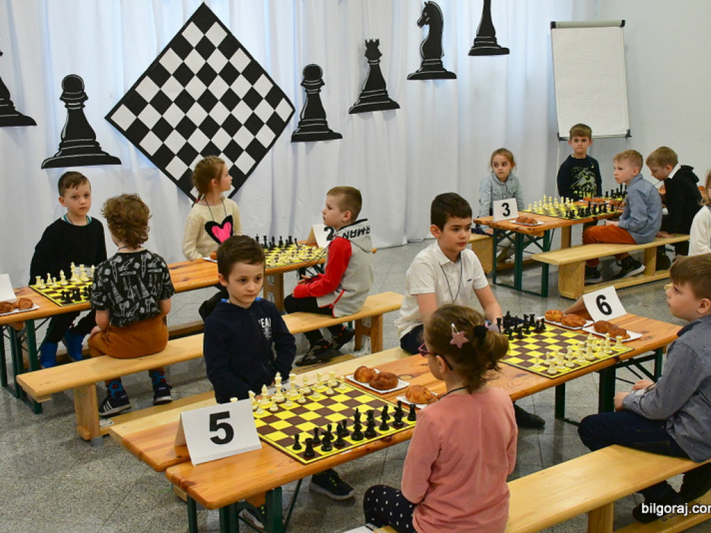 Szachowe zmagania przedszkolaków (FOTO, WYNIKI)