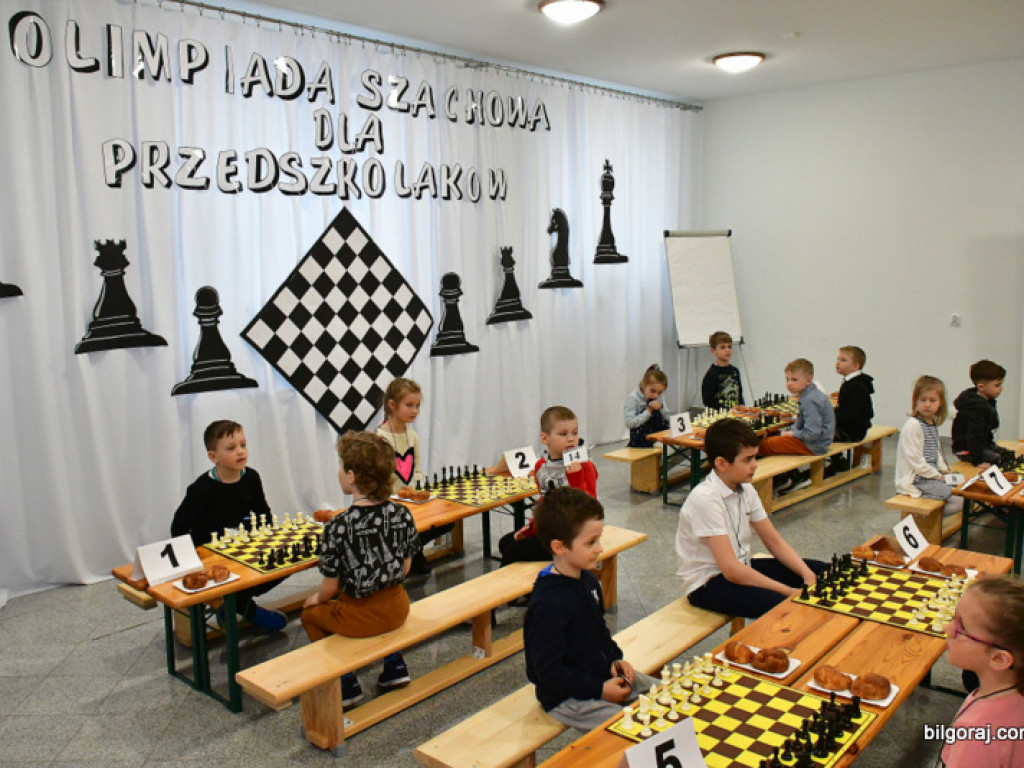 Szachowe zmagania przedszkolaków (FOTO, WYNIKI)